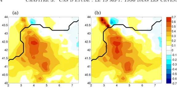 Fig. 3.8 a. Surface pressure anomaly of CPL relative to CTL ; b. Hydrostatic sur- sur-face pressure anomaly of CPL relative to CTL resulting from Eq