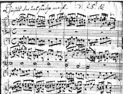 Figure 3 : J. S. Bach, Christus der uns selig macht, BWV 747, p. 1 18 . 