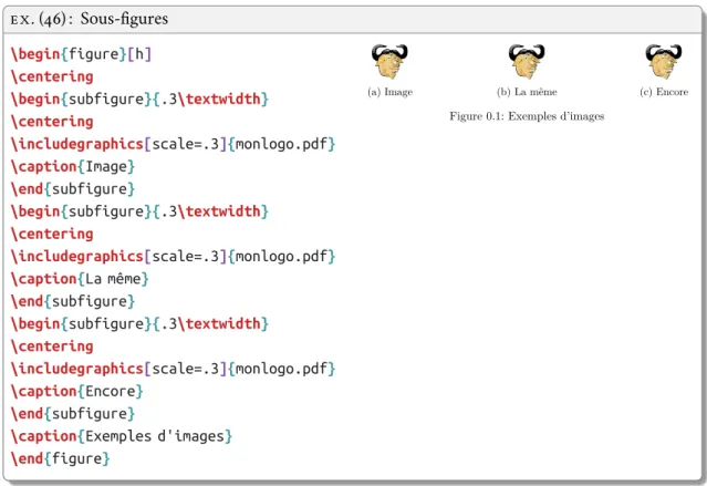 Figure 0.1: Exemples d’images