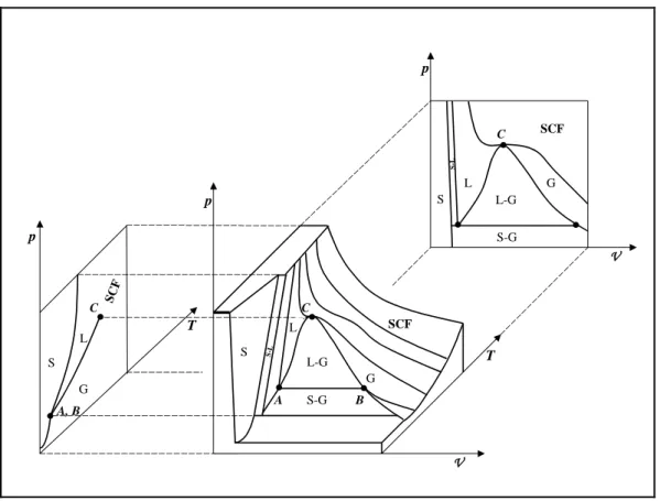 Figure 2 : Diagramme d’état d’un corps pur. 