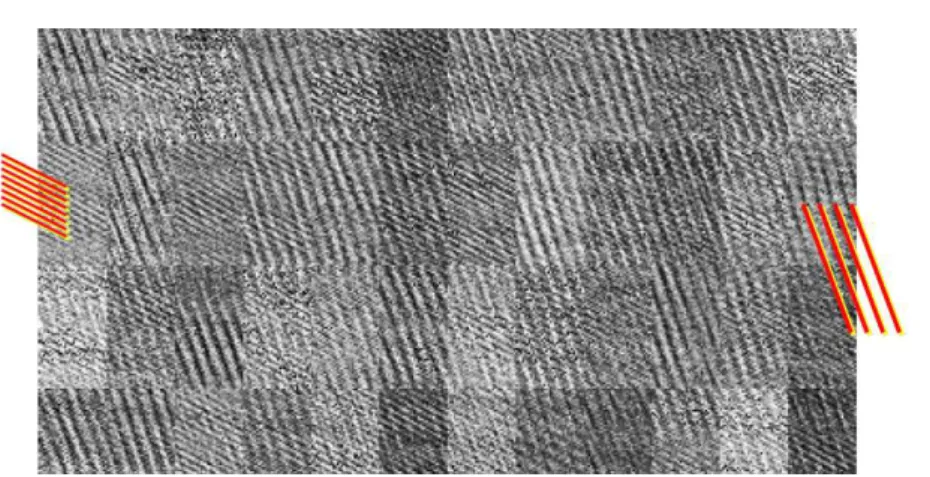 Fig. 5. AMBER detector fringes induced by electromagnetic interferences (Li Causi et al