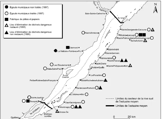 Figure  1.5 :  Illustration  de  la  contamination  en  Cd  dans  le  continuum  Lot-Garonne-Gironde  à  partir  de  l'usine  de  Vielle Montagne