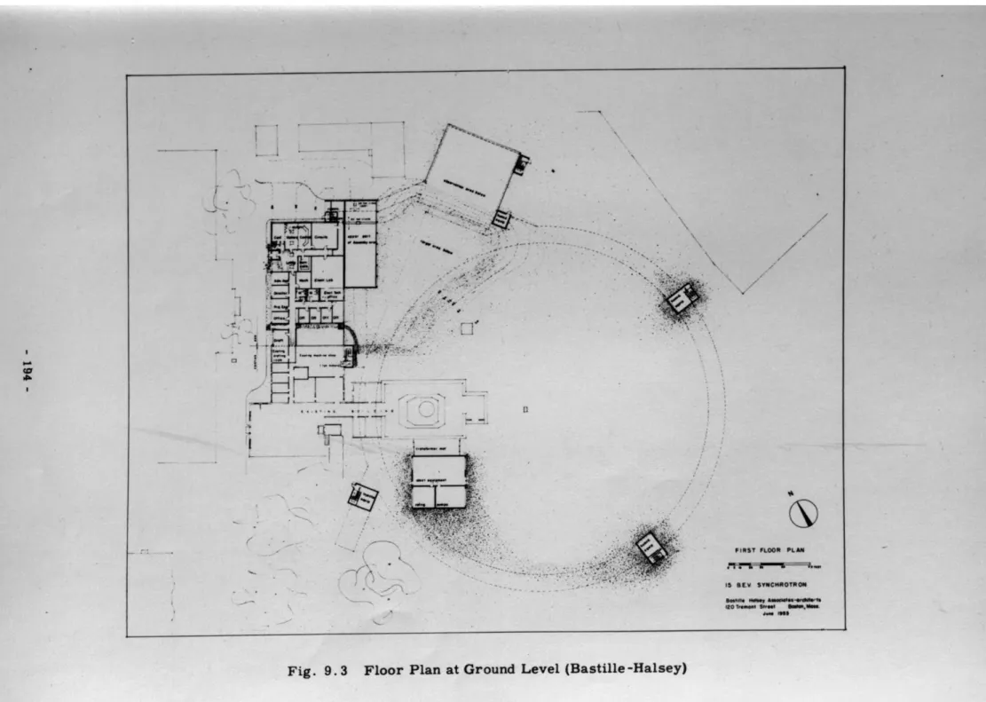 Fig.  9.  3  Floor  Plan  at Ground  Level  (Bastille -Halsey)