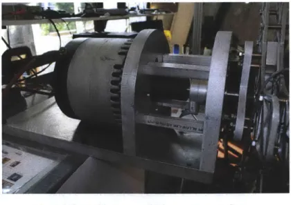 Figure  3-2:  Close-up  of Motor  Mount  Setup