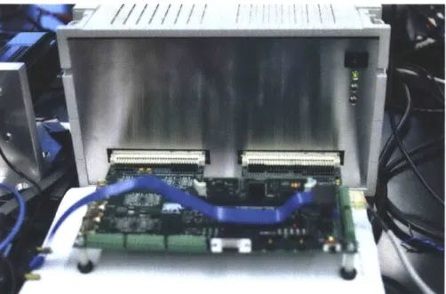 Figure  2-6:  Image  of Inverter  Front  Panel  interfacing  with  microcontroller  board