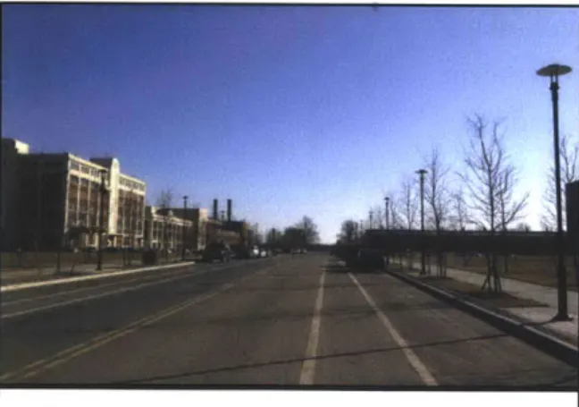 Figure 3.1:  Street Design within the (Author's Photo)