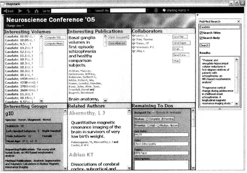 Figure 3-6:  The "Usage"  view  of the same  workspace  shown  in  Figure 3-5
