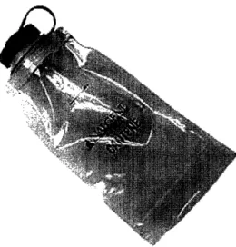 Figure 2.1: Nalgene® Cantene Collapsible Water Pouch 7