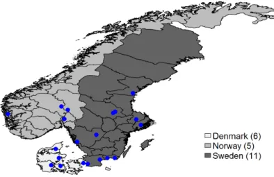 Figure 2.1: Hotels’ location