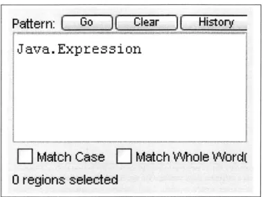 Figure  3-2:  User  queries  the  system  for  Java  expressions