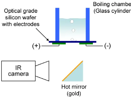 Figure 2.    Schematic diagram of the DEPIcT technique.    The IR camera takes an image through the  wafer