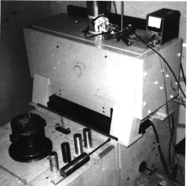 Figure  2.4  Photograph  of  4'H1  Irradiation  Facility  with Shielding  Blocks  in  Place