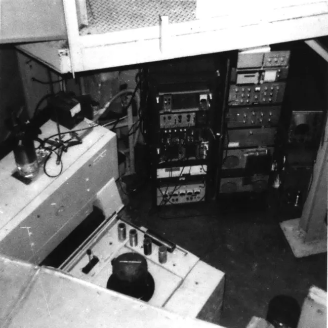 Figure  2.5  Photograph  of  4TH1  Irradiation  Facility  with Electronic  Equipment  in  Place