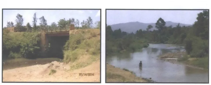 Figure  2-7:  Pasa  Bridge (left) and the Pasa-Manafwa Junction (right)
