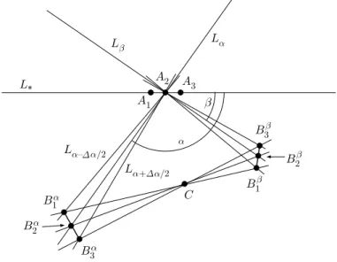 Figure 1. A single light ray interchange mirror system.