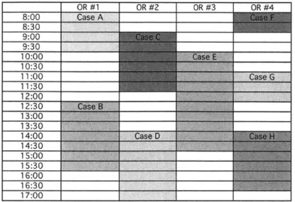 Figure 4:  Filled  Schedule  Example