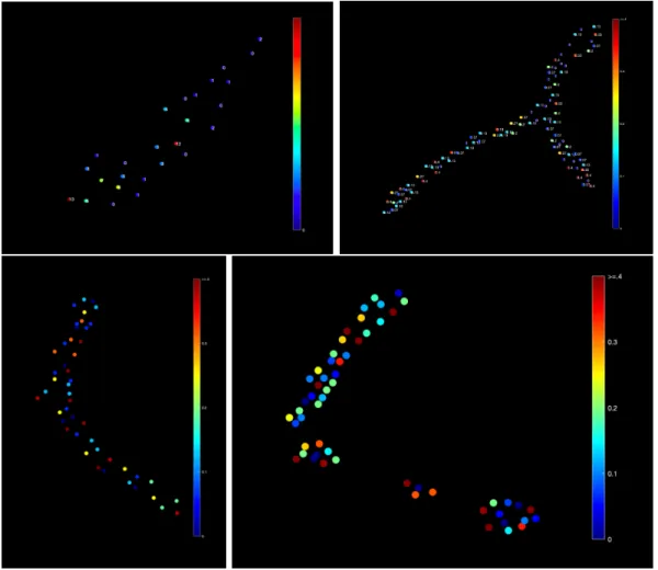 Figure 2-7: Four examples of release maps that are successfully generated through this pipeline