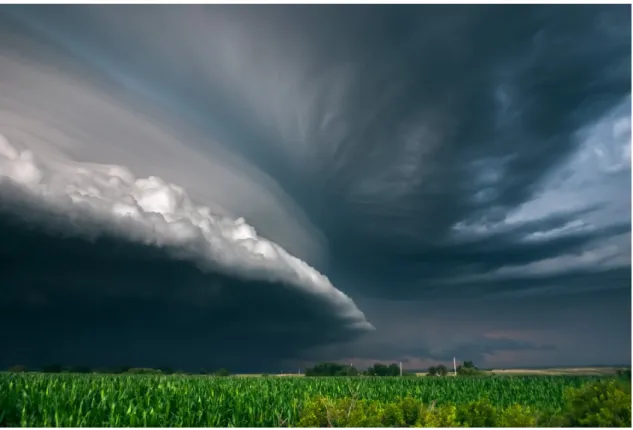 Figure 1.9 Photo of a squall line from Nebraska, United States. From Business insider.