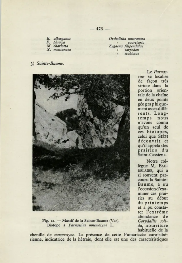 Fig.  12.  —  Massif de  la  Sainte-Baume  (Var). 