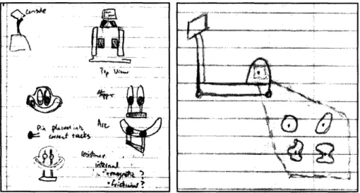 Figure  8:  Initial 3-1  elliptical concepts -New Feel Elliptical Trainer