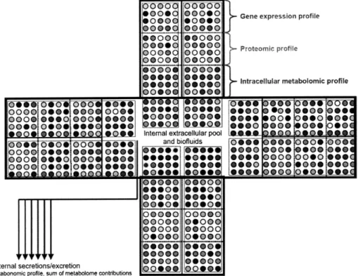 Figure  2-2:  Plasma  as  a  pooled  average  of  change  across  different  cells  and  tissues.