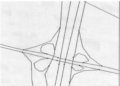 Figure  4-9:  NYMTC  Representation  of Interchange  of 1-87  with  Cross County Parkway