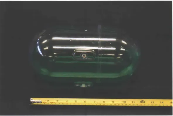 Figure  2-9:  40%-filled  SSE  tank  - bottom  view.  Credit:  FIT.