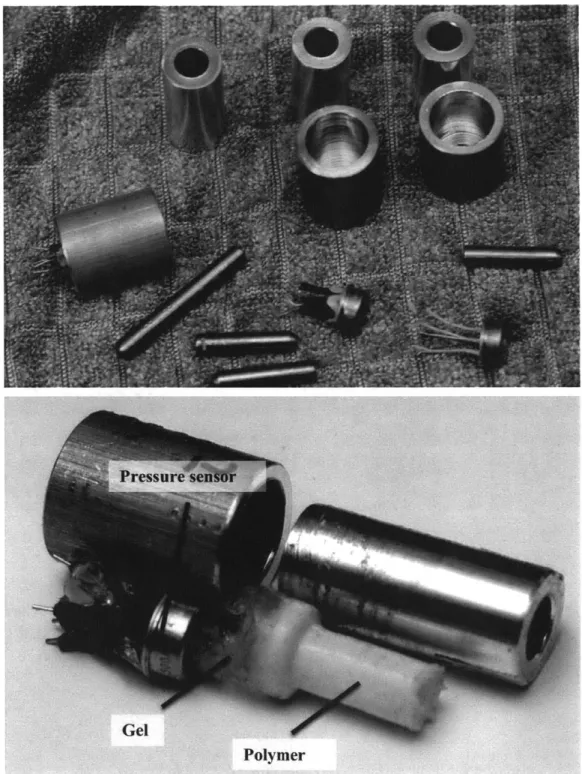 Figure 2-11,  Top:  Shown  here  are  third generation  prototypes  that use  a pressure  sensor made by Measurement  Specialties