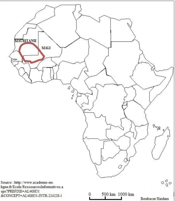 Figure 5 : L’empire du Ghana 