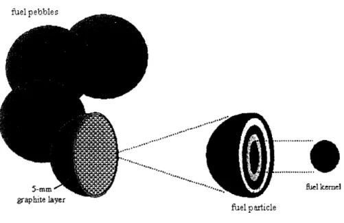 Figure  1.1 Pebble  Bed Reactor  Fuel  [3]