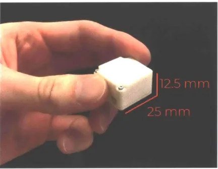 Figure 1-2:  The MICA IMU  contains  an  accelerometer,  gyroscope,  and magnetometer.