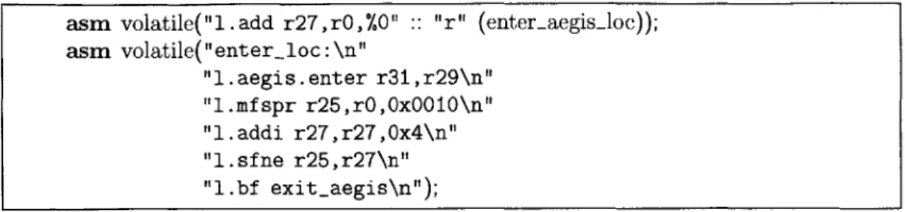 Figure  5-3:  Verify  Location  of l.aegis.enter  Instruction