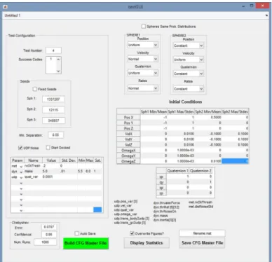 Figure 3-7: Inputs of graphic user interface for input variable selection and distribu- distribu-tion