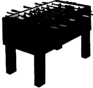 Figure  1.2:  Foosball table