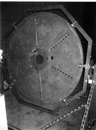 Figure  4:  The Heliodome  table  consists  of a  rotating table to  which  a camera,  ellipsoids, advanced fenestration  materials  and/or architectural  models  are  secured  to  conduct studies.