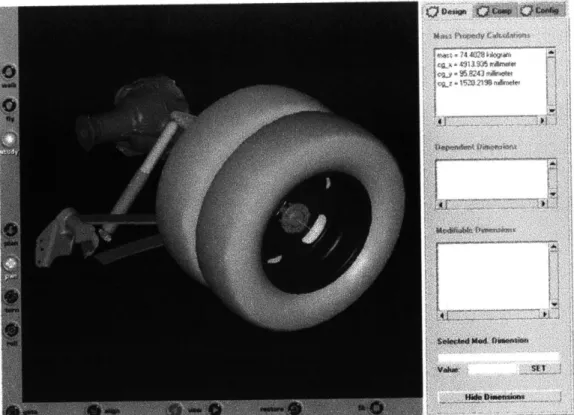 Figure 4.14  DOME VRML  Interface  for Half Rear Suspension  Assembly