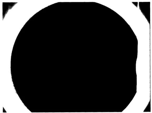 Figure  2.6:  Infrared camera  image  of oxide-coated  SiGe  handle  wafer  bonded  to a  Si  donor wafer.