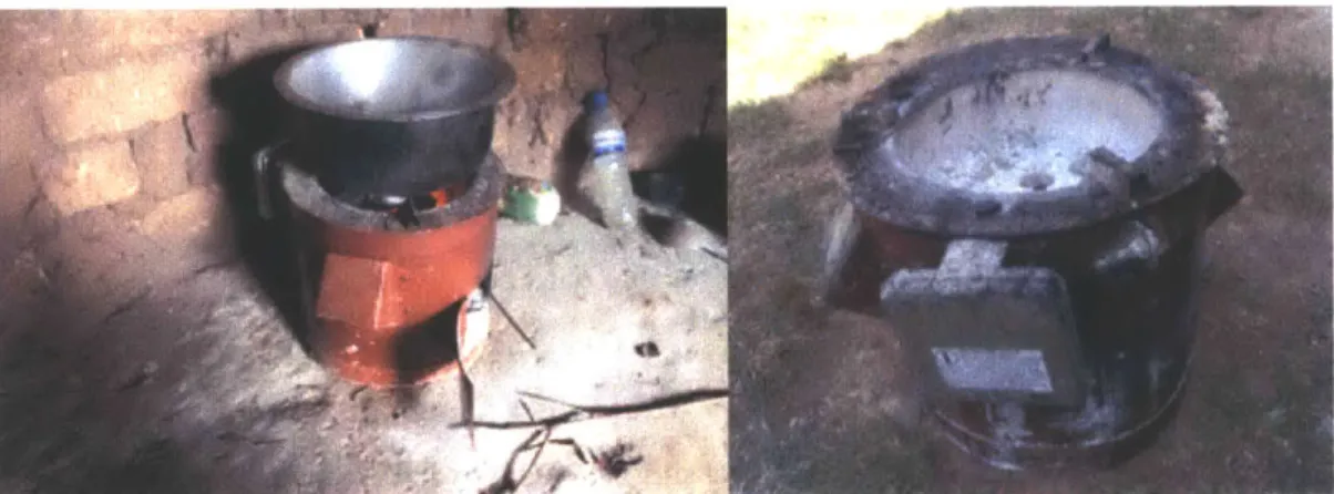 Figure  10:  Examples  ol  Sensen  SUMs  attached  to AEST  Makaa  stoves