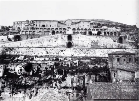 Fig. 6 : Vue générale du site antique de Préneste, Palestrina (Latium) 