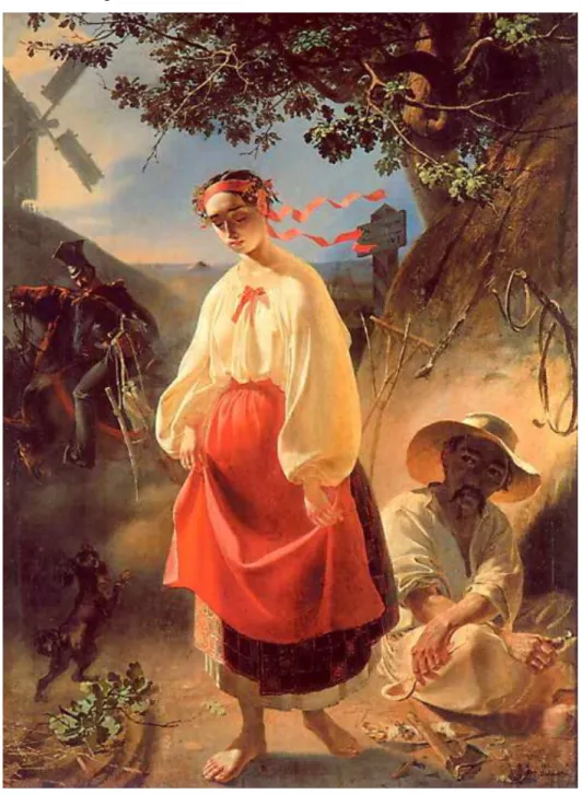 Fig. 3. Kateryna. 1842. Huile sur toile.