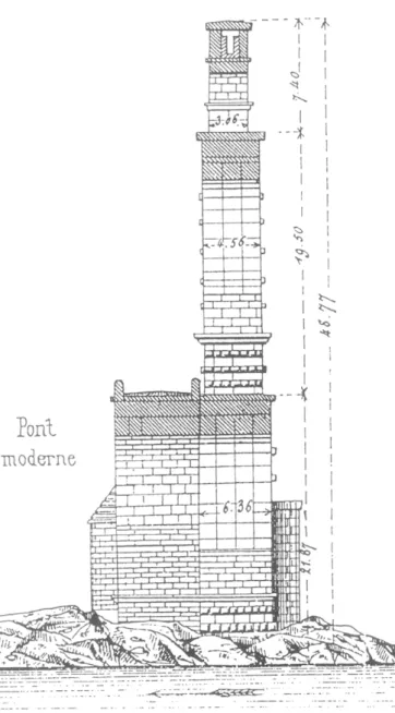 Fig. 50 - L'inscription MENS TOTVM CORIVM redécouverte  sur le Pont du Gard (cliché J.-L