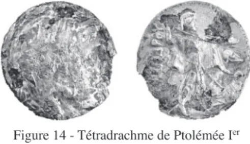 Figure 14 - Tétradrachme de Ptolémée I      er