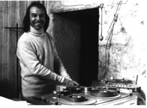 Figure 3 :   Jean-Claude Eloy au festival de Royan en 1974 