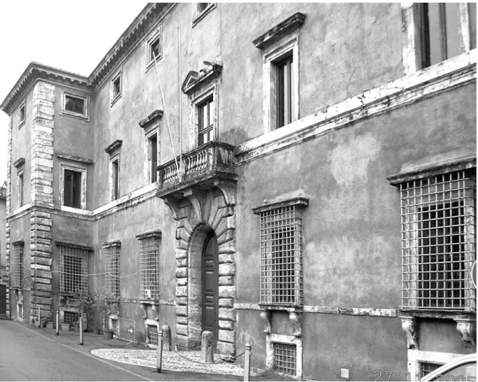 Fig. 1. Le palais Cesi à Acquasparta, premier siège de l'Accademia dei Lincei.