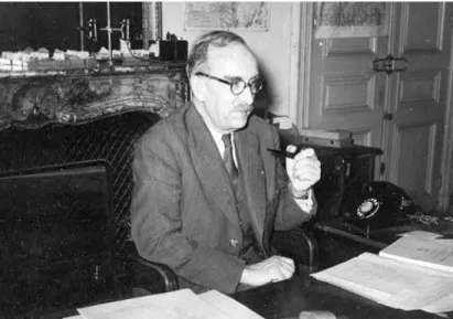 Fig. 1. Edmond Friedel (1895-1972) ingénieur des Mines, directeur général du BRGG.  