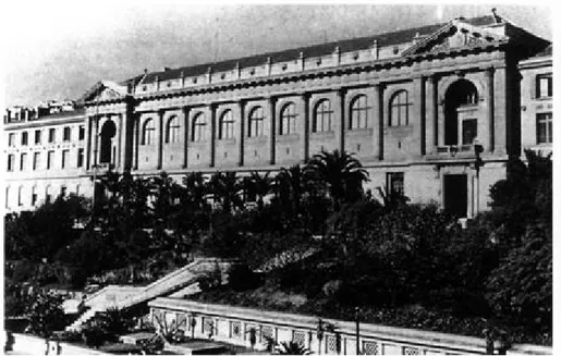 Figure 3. L'université d'Alger en 1952, siège de l'organisation et des réunions du congrès d'Alger.