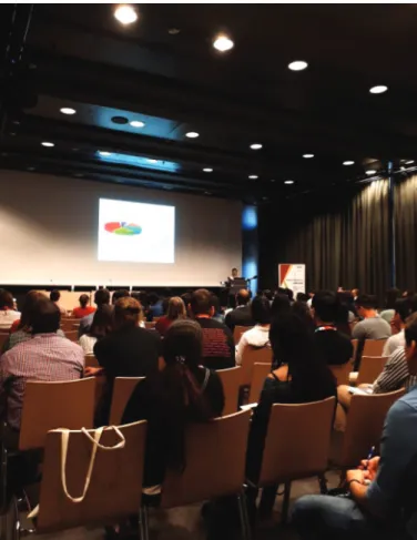 Figure 1 - Le symposium « Jeunes chimistes » au Palais des congrès.