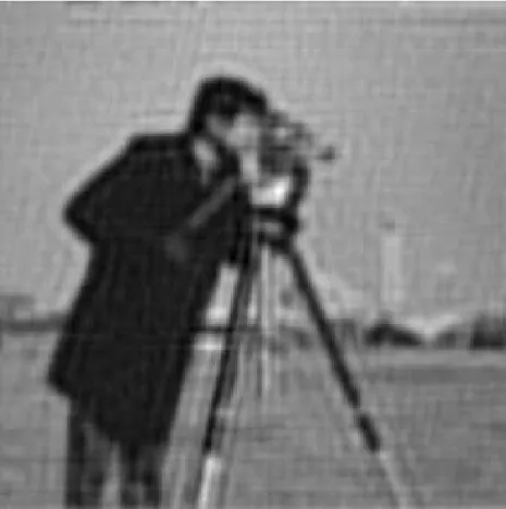 Fig. 6.3 – Image restaur´ee avec le filtre de Wiener.