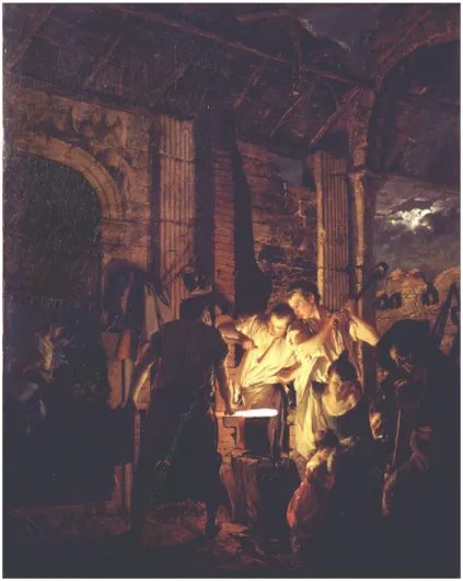 Fig. 9: Joseph Wright of Derby, L'atelier du forgeron, 1771, huile sur toile, 126 x 99 cm, Yale Center for British Art.