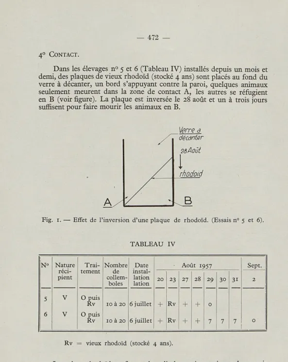 Fig.  1.  —  Effet  de  l'inversion  d'une plaque  de  rhodoïd.  (Essais  n°  5  et  6)